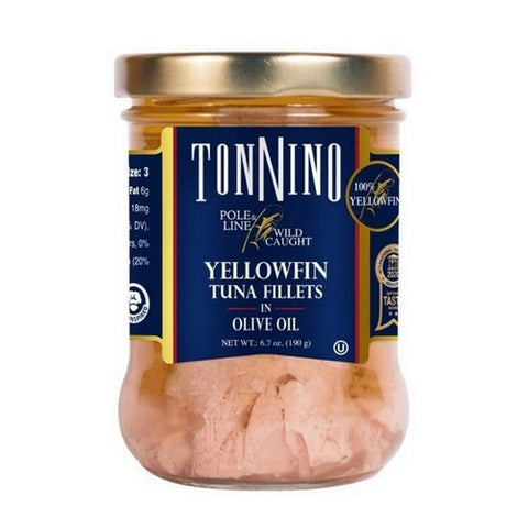 Tonnino, Tuna Fillets in Olive Oil, 6.7 Oz (Case Of 6) Tonnino