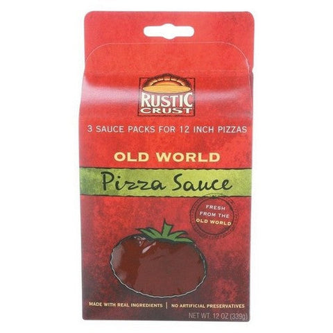 Rustic Crust, Old World Pizza Sauce, 12 Oz (Case Of 6) Rustic Crust