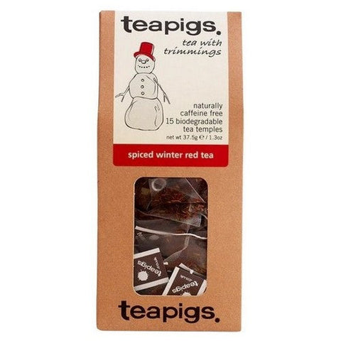 Teapigs, Chocolate Flake Black Tea Temples, 15 Bags (Case Of 6) Teapigs