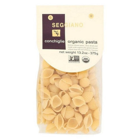 Seggiano, Organic Pasta Conchiglie, 13.2 Oz (Case Of 6) Seggiano
