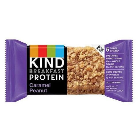 Kind, Breakfast Caramel Peanut Breakfast Bars, 1.76 Oz X 6 Count (Case Of 5) Kind