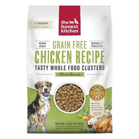 The Honest Kitchen, Whole Food Clusters Grain Free Chicken Dry Dog Food, 5 Lbs (Case Of 6) The Honest Kitchen