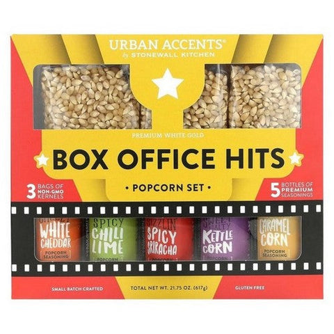 Urban Accents, Box Office Hit Popcorn Set, 21.75 Oz (Case Of 6) Urban Accents