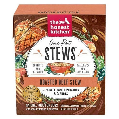 The Honest Kitchen, Stews Roasted Beef Stew With Kale Sweet Potatoes And Carrots, 10.5 Oz (Case Of 6) The Honest Kitchen