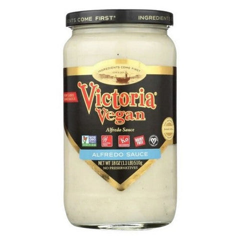 Victoria, Vegan Alfredo Sauce, 18 Oz (Case Of 6) Victoria
