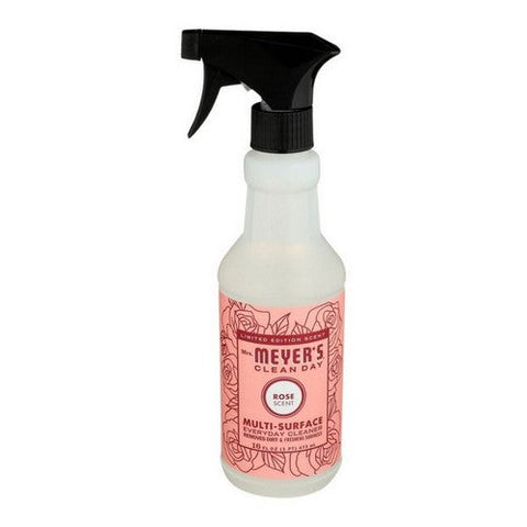 Mrs. Meyer's, Multi Surface Cleaner Rose, 16 Oz (Case Of 6) Mrs. Meyer's