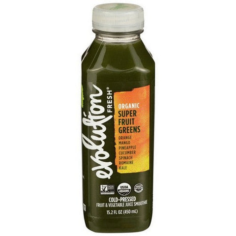 Evolution Fresh, Smoothie Super Fruit Greens, 15.2 Oz (Case Of 6) Evolution Fresh