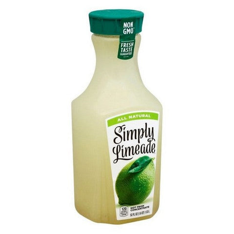 Simply Beverages, Simply Beverages Limeade Juice, 52 Oz (Case Of 6) Simply Beverages