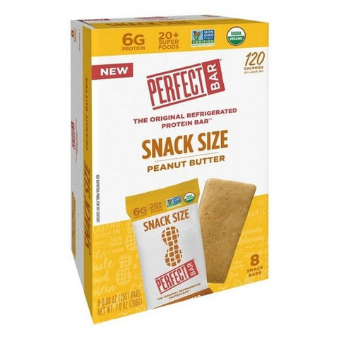 Perfect Bar, Peanut Butter Protein Bars Snack Size, 7 Oz (Case Of 6) Perfect Bar