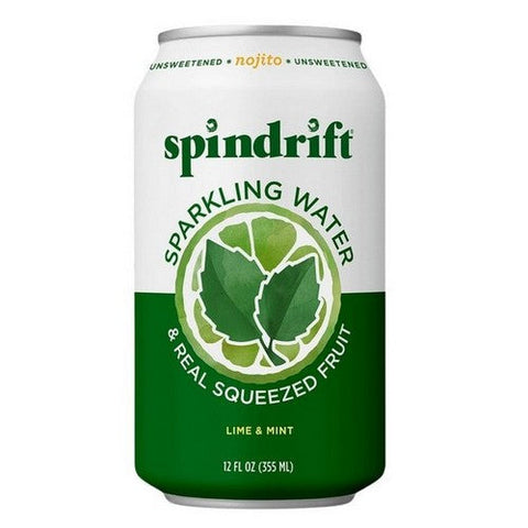 Spindrift, Nojito Sparkling Water, 12 Oz X 8 Count (Case Of 3) Spindrift