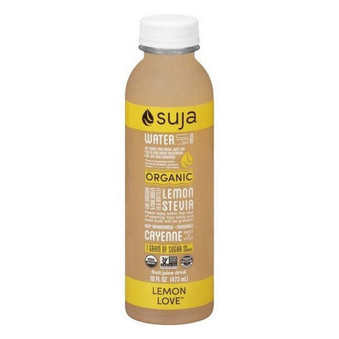 Suja, Cold Pressed Organic Juice Lemon Love, 16 Oz (Case Of 6) Suja