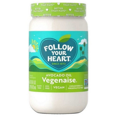 Follow Your Heart, Vegenaise Avocado Oil, 14 Oz (Case Of 6) Follow Your Heart