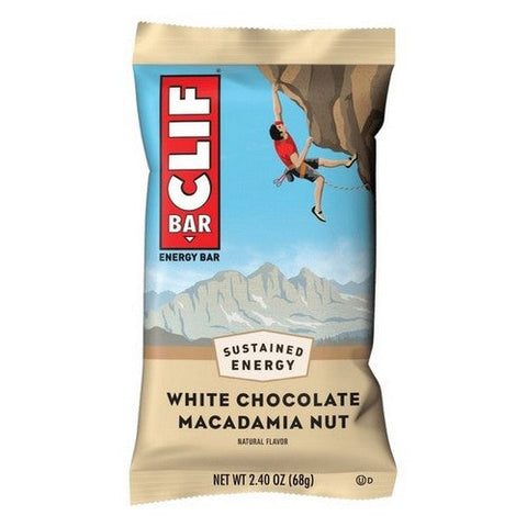 Clif Bar, White Chocolate Macadamia Nut Energy Bars, 2.4 Oz X 5 Count (Case Of 6) Clif Bar