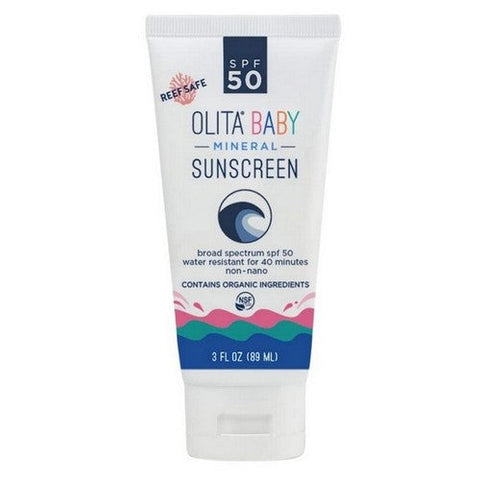 Olita, Baby Sunscreen Lotion SPF 50, 3 Oz (Case Of 6) Olita