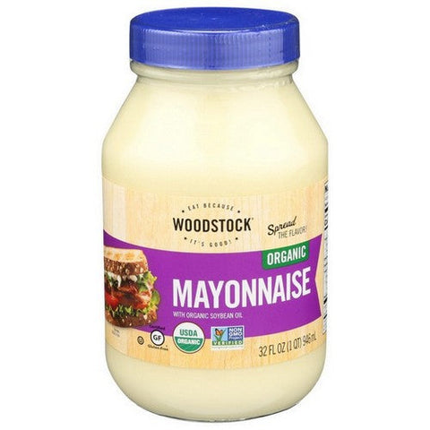Woodstock, Organic Mayonnaise, 32 Oz (Case Of 12) Woodstock