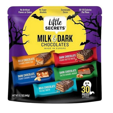 Little Secrets Llc, Candy Chocolate Bars Halloween Variety, 15.7 Oz (Case Of 6) Little Secrets Llc