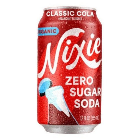 Nixie, Nixie Sparkling Water Soda Classic Cola Sugar Free, 12 Oz (Case Of 12) Nixie