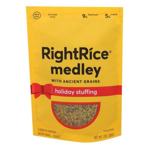 Rightrice, Medley Holiday Stuffing, 7 Oz (Case Of 6) Rightrice