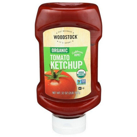 Woodstock, Organic Tomato Ketchup, 32 Oz (Case Of 12) Woodstock