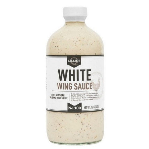 Lillies Q, White Wing Sauce, 16 Oz (Case Of 6) Lillies Q