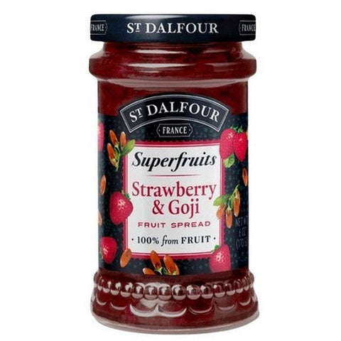 St.Dalfour, Strawberry And Goji Fruit Spread, 6 Oz (Case Of 6) St.Dalfour