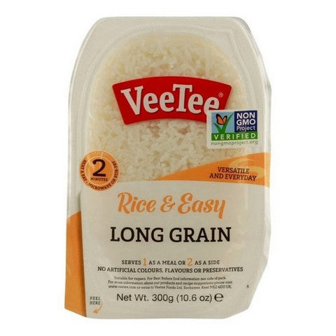 Veetee, Long Grain Rice, 10.6 Oz (Case Of 6) Veetee