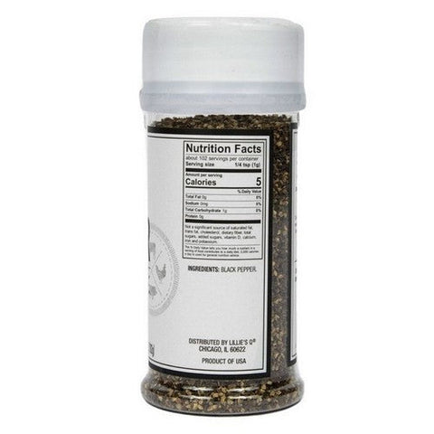 Lillies Q, Brisket Pepper Rub, 3.6 Oz (Case Of 6) Lillies Q