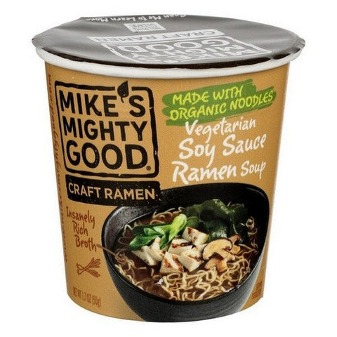 Mike's Mighty Good, Organic Vegetarian Ramen with Soy Sauce, 1.7 Oz (Case Of 6) Mike's Mighty Good