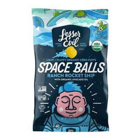 Lesser Evil, Organic Le Ranch Rocket Spice Ball, 5 Oz (Case Of 6) Lesser Evil