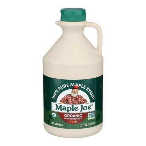 Maple Joe, Organic Dark Syrup, 32 Oz (Case Of 6) Maple Joe