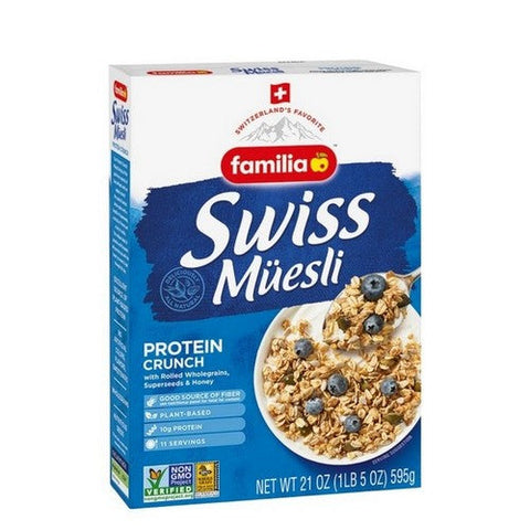 Familia, Swiss Muesli Protein Crunch, 21 Oz (Case Of 6) Familia