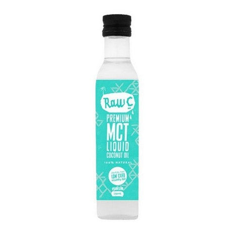 Raw C, Premium Coconut Oil MCT, 8.45 Oz (Case Of 6) Raw C