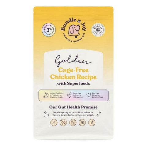 Bundle X Joy, Chicken Grain Free Dry Dog Food, 4 Lbs (Case Of 6) Bundle X Joy
