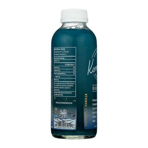 Valley Isle Kombucha, Blue Hawaii Coconut Plus Vanilla, 16 Oz (Case Of 6) Valley Isle Kombucha