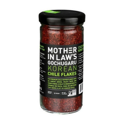 Mother In Laws Kimchi, Gochugaru Korean Chile Flakes, 3.5 Oz (Case Of 6) Mother In Laws Kimchi