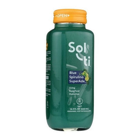 Solti, Blue Spirulina Superade, 14.9 Oz (Case Of 6) Solti