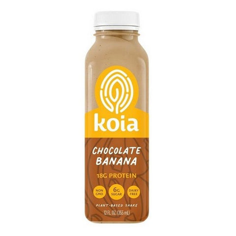 Koia, Protein Drink Chocolate Banana, 12 Oz (Case Of 6) Koia
