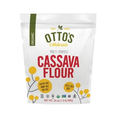 Ottos Naturals, Organic Cassava Flour, 1.5 Lbs (Case Of 6) Ottos Naturals