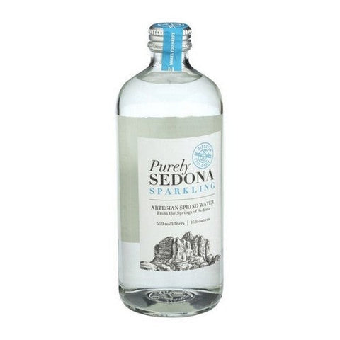 Purely Sedona, Purely Sparkling Water, 16.9 Oz (Case Of 12) Purely Sedona