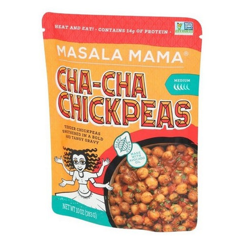 Masala Mama, Cha Cha Chickpeas, 10 Oz (Case Of 6) Masala Mama