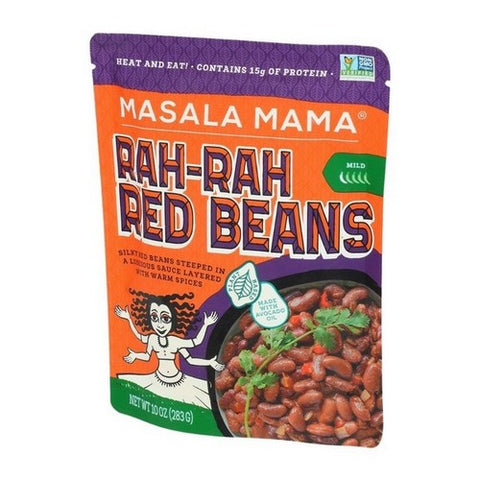 Masala Mama, Rah Rah Red Beans, 10 Oz (Case Of 6) Masala Mama