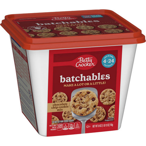 Batchables Chocolate Chip Cookie Mix 28 Oz (Case Of 4) by Betty Crocker