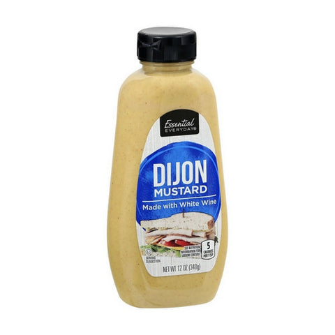 Mustard Dijon 12 Oz (Case Of 12) by Essential Everyday