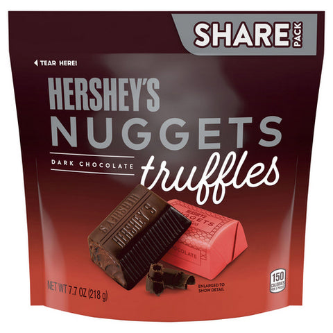 Nuggets Dark Chocolate Truffles Share Pack 7.7 Oz (Case Of 8) by The Hershey Company