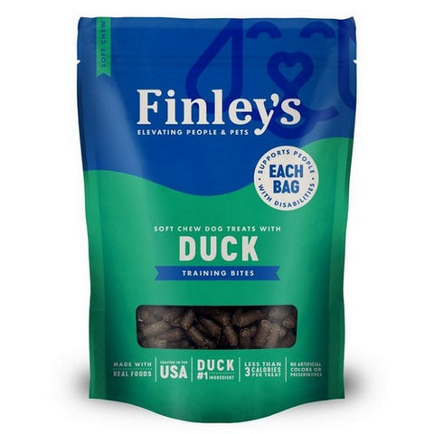 Finley's Barkery Soft Chew Trainer Bites Dog Treats 1 Each / 6 Oz / Duck by NutriSource