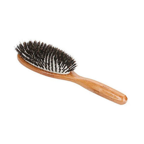 Bass Brushes, Large Oval Hairbrush With Firm Natural Bristles, 1 Count Bass Brushes