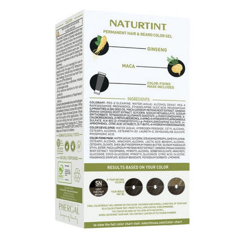 Naturtint, Men's Permanent Hair Color 5N Light Chestnut Brown, 5.75 Oz Naturtint
