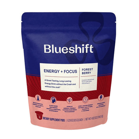 Energy Focus Forest Berry 4.02 Oz X 14 Count by Blueshift Nutrition