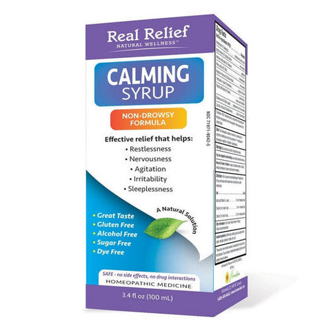 Homeolab, Real Relief Calming Syrup, 3.4 Oz Homeolab