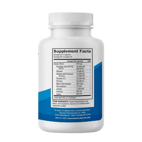 Houston Enzymes, TriEnza Enzyme, 90 Capsules Houston Enzymes